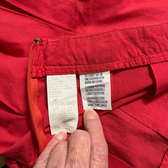 Tommy Hilfiger Drop Pleated Skirt - Picture 4 of 4